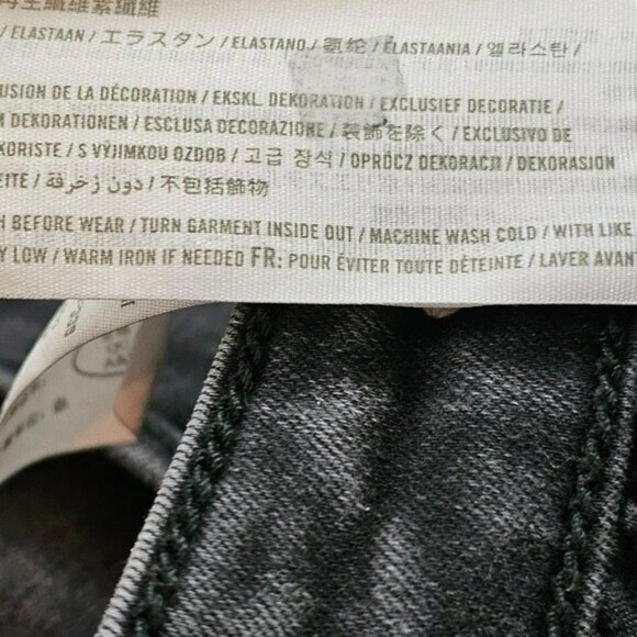 Abercrombie and Fitch Super Skinny Ankle High Rise Button Down Jeans in 26 - Picture 6 of 11